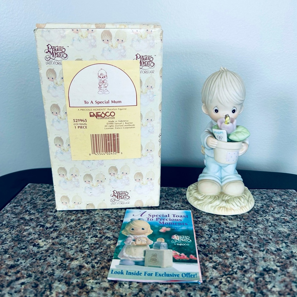 1990 Precious Moments To A Special Mum- NWT